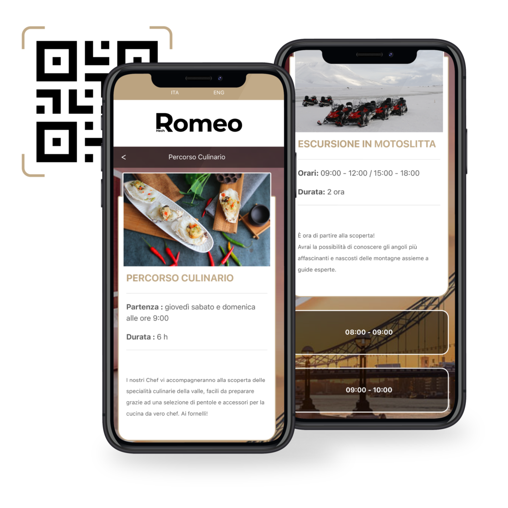 Hech Romeo web app: Agenzie turistiche